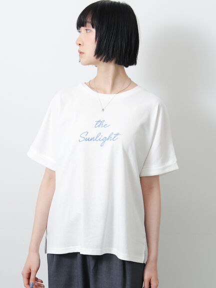 Naptime. 刺繍 Tシャツ オフホワイト XL naptime 刺繍T の通販 by さお