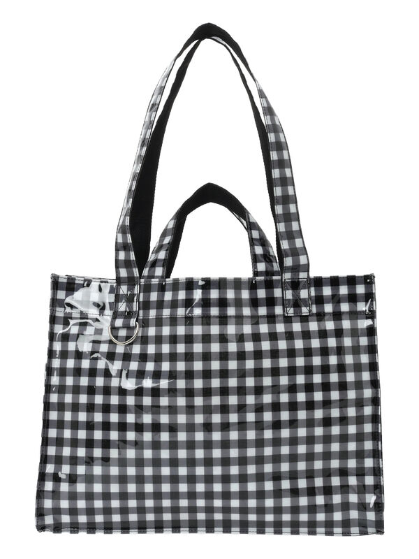 こうせい　さま 専用です。ワイズ　非売品　黒柄PVCトートバッグ PVCコーティングトートバッグ（ブラック/イエロー/バッグ/バッグ