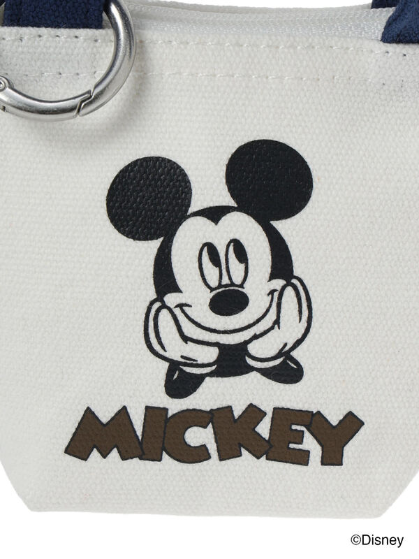 セール】 【Disney】ミッキーマウス/トートバッグキーホルダーB（オフ