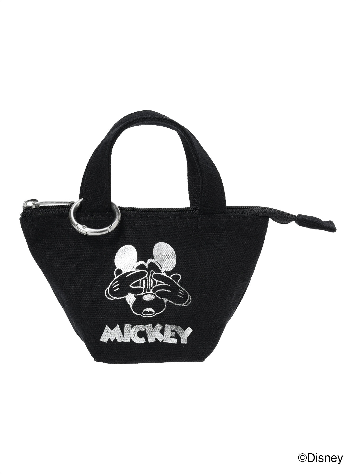 セール】 【Disney】ミッキーマウス/トートバッグキーホルダーC