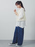 デニムワイドバレルパンツ〈WEB限定SS・XLサイズ〉（ピンク/キャメル/ブルー/ネイビー）｜Samansa Mos2（サマンサ モスモス）通販