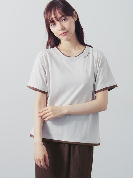 Tシャツ(ベージュ/薄茶系)｜レディースファッション通販のCAN ONLINE SHOP