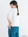 【kazumi×Samansa Mos2】バテンレースカットソー《WEB限定カラーあり》（オフホワイト）｜Samansa Mos2（サマンサ モスモス）通販
