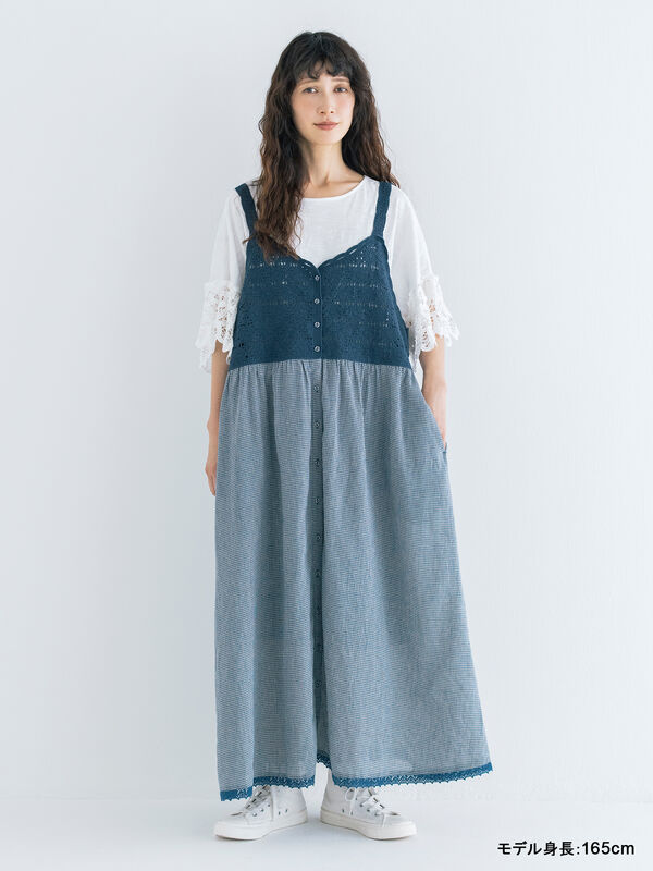 kazumi×Samansa Mos2】バテンレースカットソー《WEB限定カラーあり
