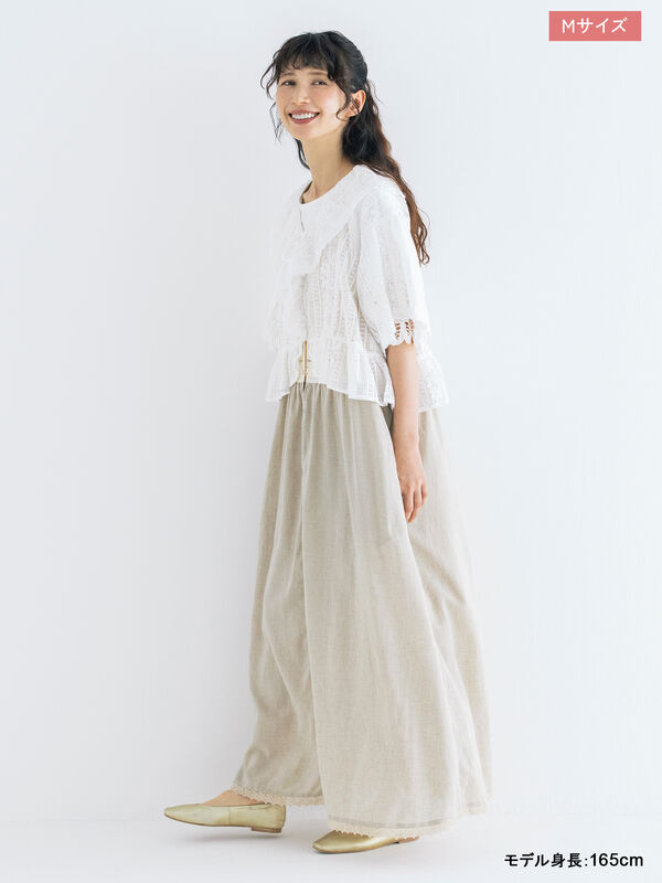 M〉【kazumi×Samansa Mos2】キャミワンピース《WEB限定カラーあり