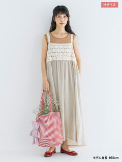 M〉【kazumi×Samansa Mos2】キャミワンピース《WEB限定カラーあり