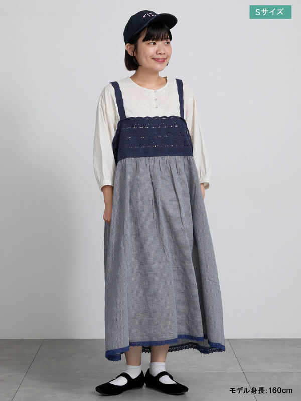 S〉【kazumi×Samansa Mos2】キャミワンピース《WEB限定カラーあり
