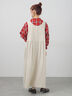 【Cross×Linen】ふんわりチュニック（チャコールグレー/レッド/ベージュ/キナリ）｜Samansa Mos2（サマンサ モスモス）通販