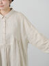 【Cross×Linen】ふんわりチュニック（チャコールグレー/レッド/ベージュ/キナリ）｜Samansa Mos2（サマンサ モスモス）通販