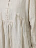 【Cross×Linen】ふんわりチュニック（チャコールグレー/レッド/ベージュ/キナリ）｜Samansa Mos2（サマンサ モスモス）通販