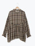 【Cross×Linen】ふんわりチュニック（チャコールグレー/レッド/ベージュ/キナリ）｜Samansa Mos2（サマンサ モスモス）通販