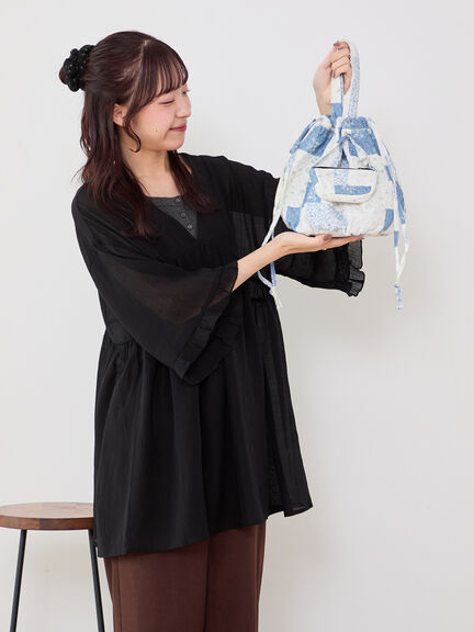 【Cross×Staff】ポーチ付/まんまるポシェット（オフホワイト/チャコールグレー/キャメル）｜Samansa Mos2（サマンサ モスモス）通販