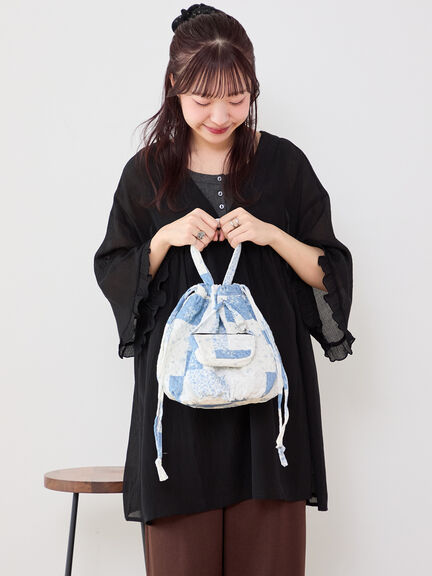 【Cross×Staff】ポーチ付/まんまるポシェット（オフホワイト/チャコールグレー/キャメル）｜Samansa Mos2（サマンサ モスモス）通販