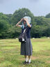 【Cross×Staff】ボトルポケ付/ハーフムーンフリルbag（オフホワイト/チャコールグレー/キャメル）｜Samansa Mos2（サマンサ モスモス）通販