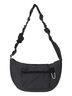 【Cross×Staff】ボトルポケ付/ハーフムーンフリルbag（オフホワイト/チャコールグレー/キャメル）｜Samansa Mos2（サマンサ モスモス）通販