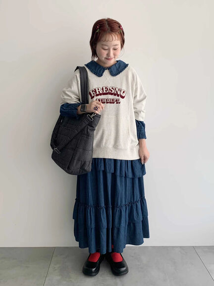 【Cross×Staff】ボトルポケ付/10ポケットトートbag（オフホワイト/チャコールグレー/キャメル）｜Samansa Mos2（サマンサ モスモス）通販