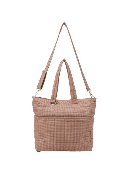 【Cross×Staff】ボトルポケ付/10ポケットトートbag（オフホワイト/チャコールグレー/キャメル）｜Samansa Mos2（サマンサ モスモス）通販