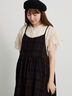 【天神店/EC限定】ボタンいっぱい前後着キャミワンピース（ベージュ/ブラウン/ミント/テラコッタ）｜Samansa Mos2（サマンサ モスモス）通販