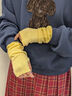 【カシミヤブレンド】アームウォーマー（グレー/ブラック/レッド/ベージュ/イエロー）｜Samansa Mos2（サマンサ モスモス）通販