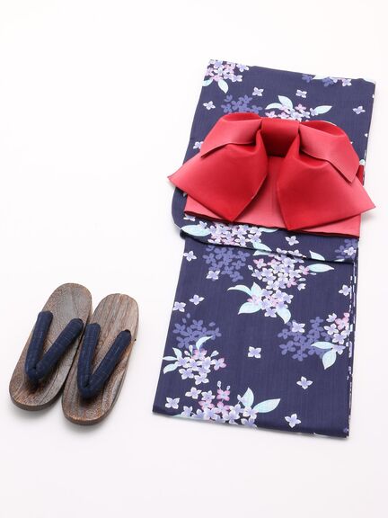 Te chichi 紫陽花古典柄浴衣