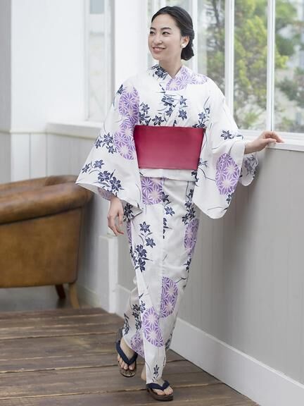 Te chichi (テチチ) しぼり古典柄浴衣