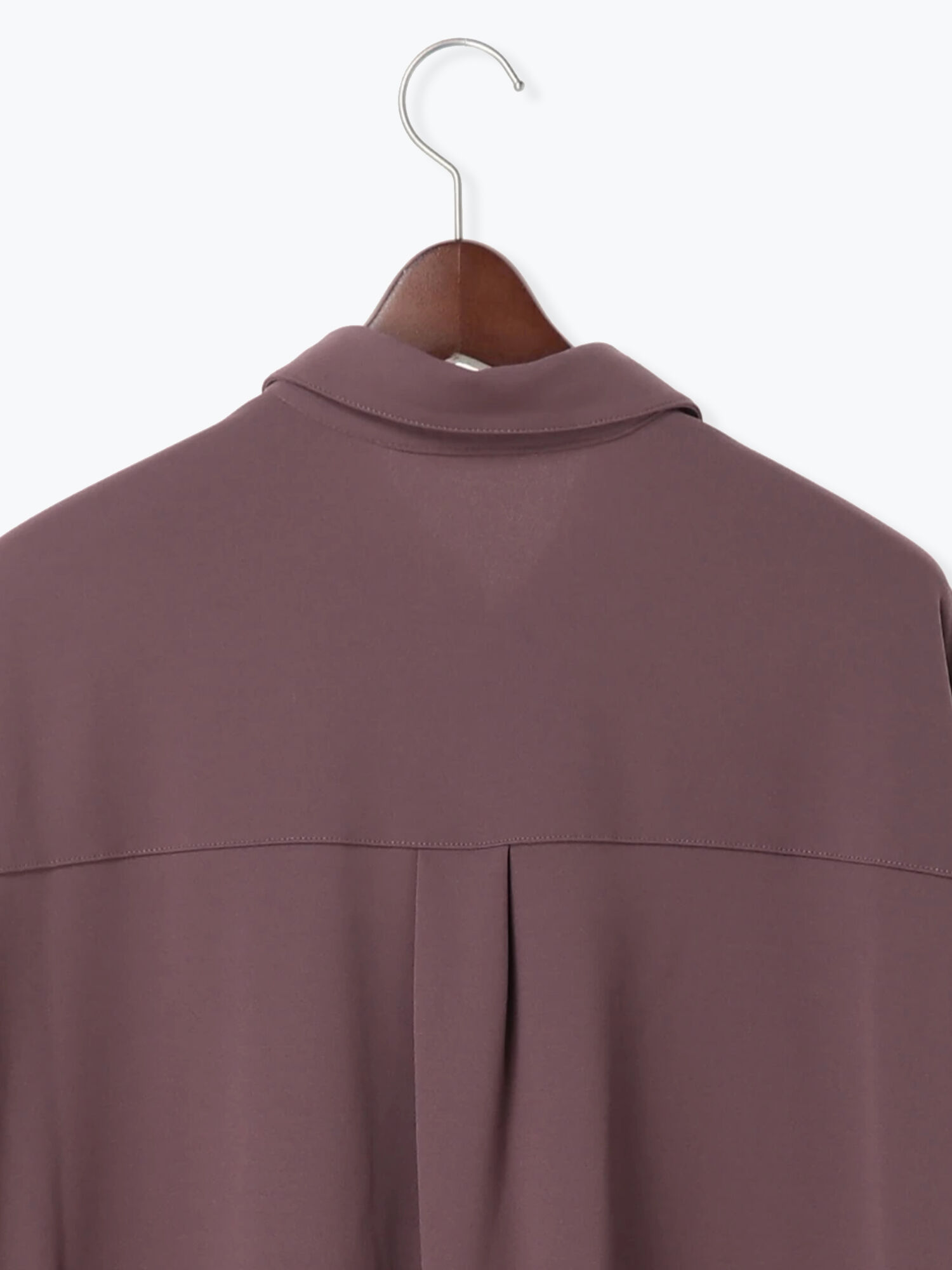 カットジョーゼットシャツワンピース モカ パープル ワンピース Te Chichi テチチ 公式通販