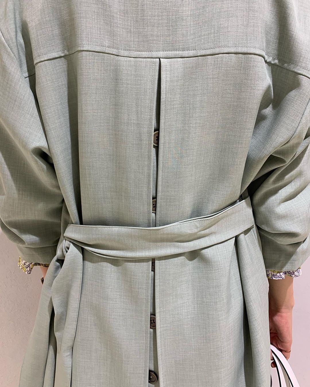 セール バック釦トレンチコート ベージュ ミント キナリ アウター Te Chichi テチチ 公式通販