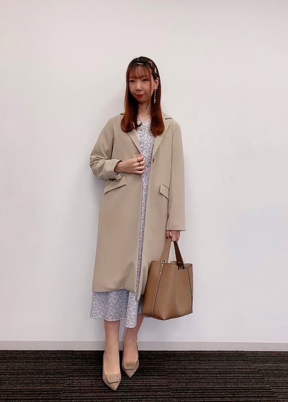 セール ダブルクロスチェスターコート グレー ベージュ グリーン アウター Te Chichi テチチ 公式通販