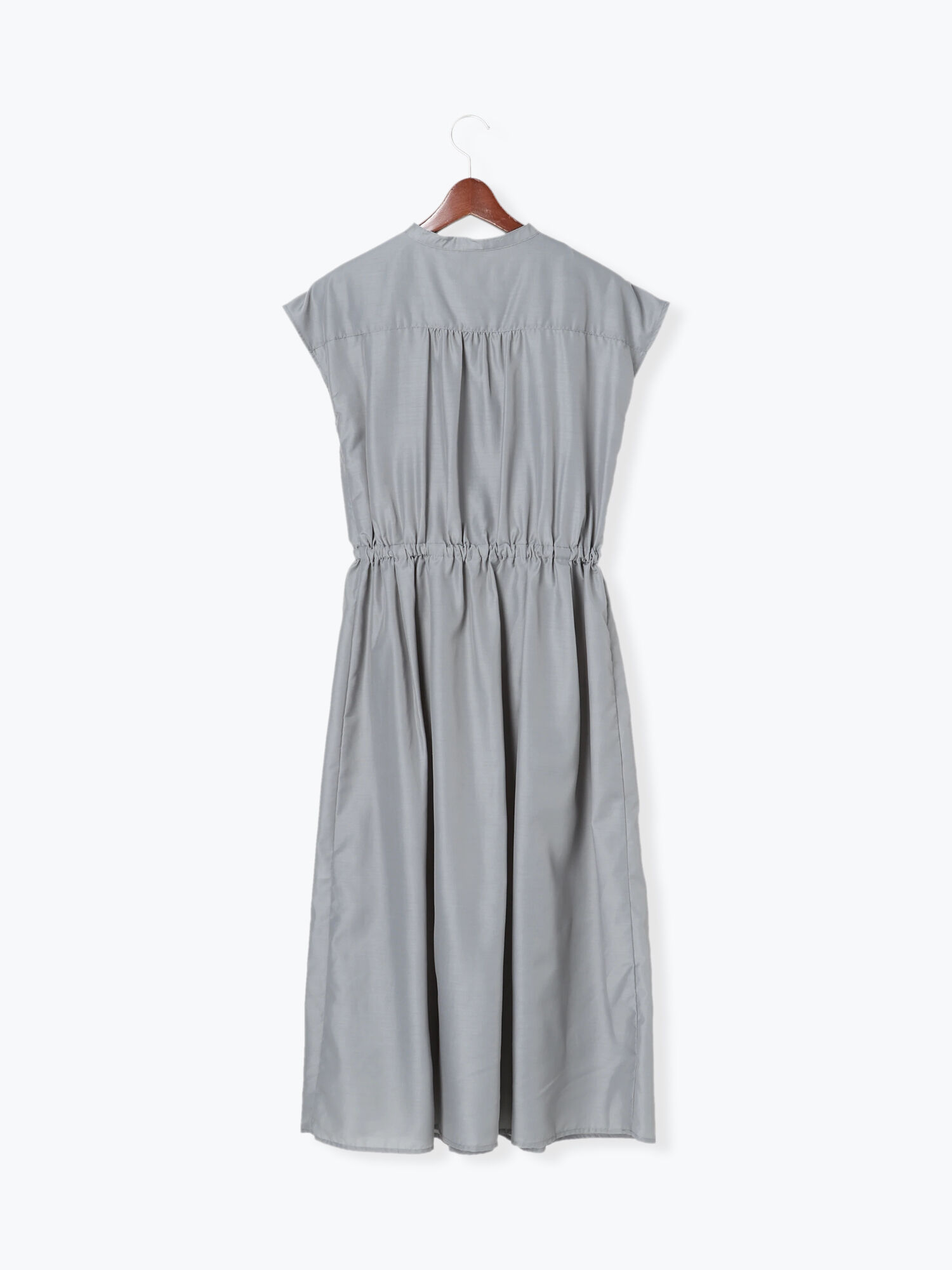 セール スパンボイルウエスト切替ワンピース モカ カーキ サックスブルー ネイビー ワンピース Te Chichi テチチ 公式通販