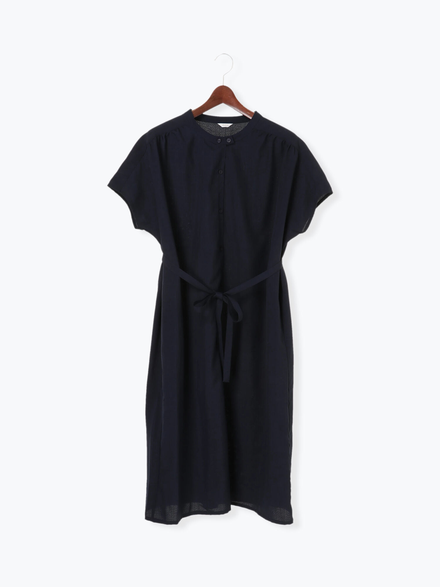 セール 麻調2wayシャツワンピース ベージュ グリーン ネイビー ワンピース Te Chichi テチチ 公式通販