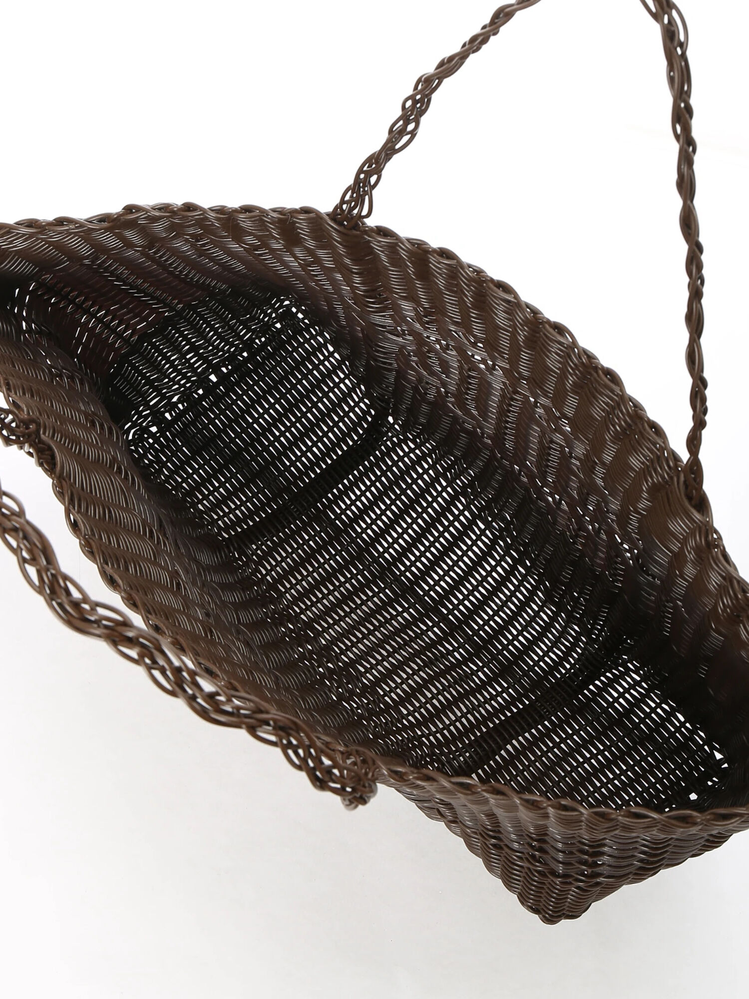 セール Web限定 編みカゴ Bag ホワイト ブラウン バッグ Te Chichi テチチ 公式通販