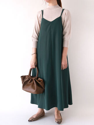 セール 単色花柄前開きワンピース グレー ブラック ワンピース Te Chichi テチチ 公式通販