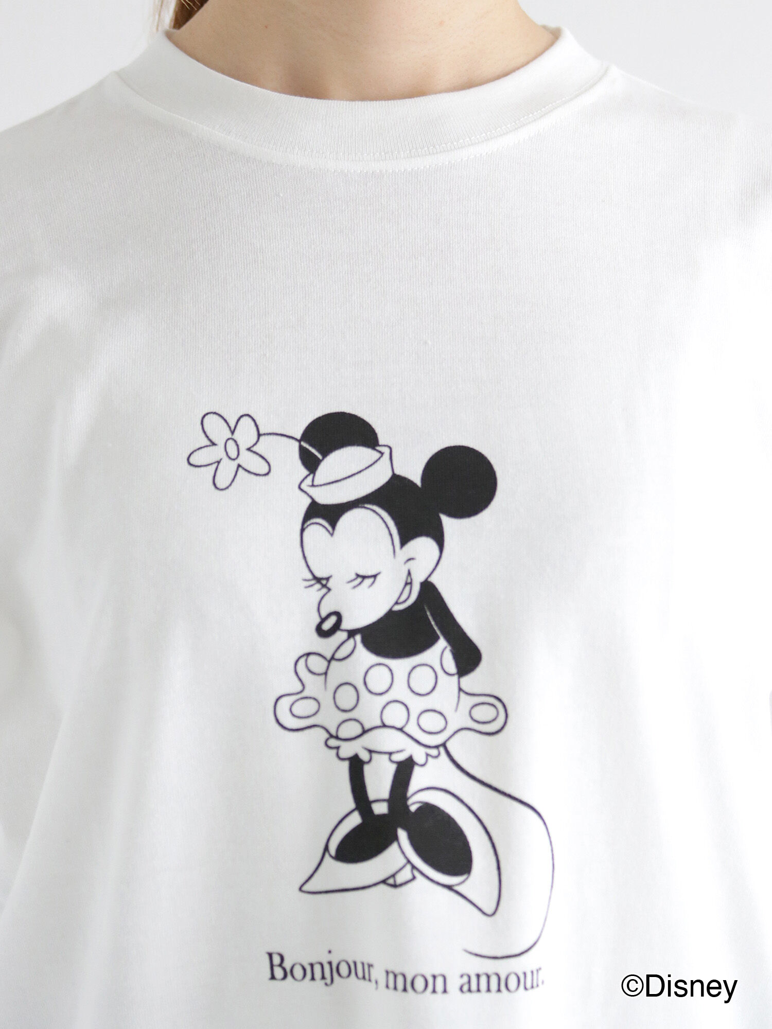 セール Disney ミニー バッグ Tシャツセット ミニー オフホワイト トップス Tシャツ Te Chichi テチチ 公式通販