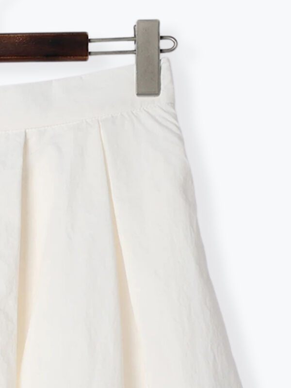 セール】 グログランロングタックフレアスカート【atelier blanc