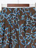 【Oggi.jp 5月11日掲載/滝沢カレンさん着用】綿ローンアフリカンフラワープリントスカート（セットアップ可）（ブラック/ブラウン）｜Te chichi（テチチ）通販