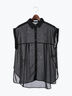 シアーチュニックシャツ（チャコールグレー/ブラック/ベージュ/ブラウン）｜Te chichi（テチチ）通販