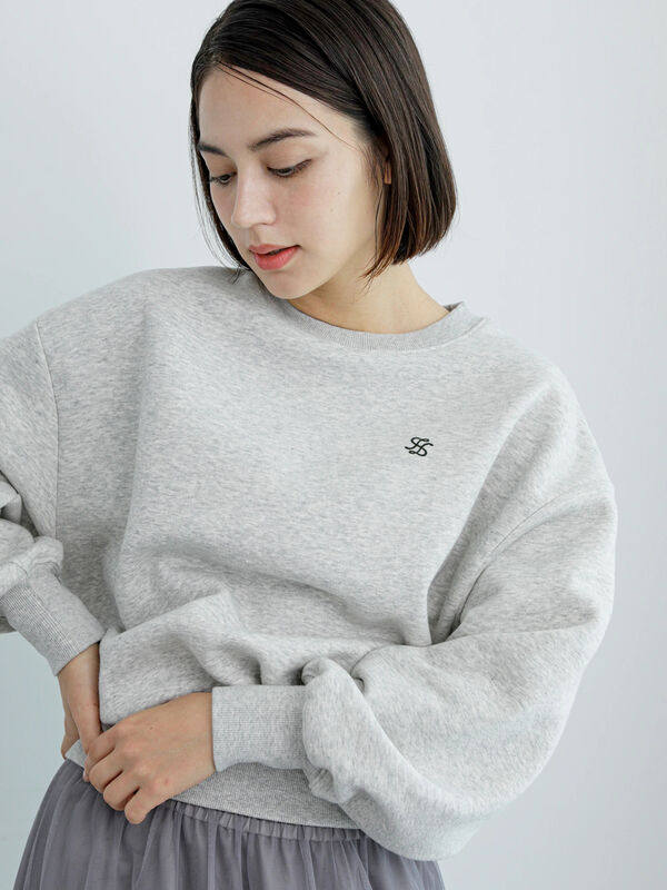 美品】LAMIUE プルオーバー 女々し セットアップ 裏起毛 スウェット 美品】LAMIUE プルオーバー 女々し セットアップ 裏起毛 スウェット