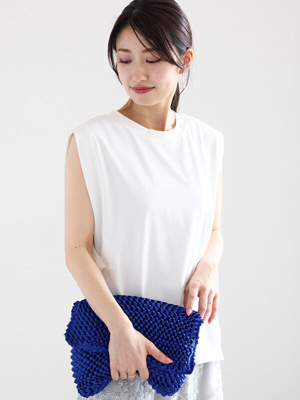 TEECHI 3WAY ノースリーブTシャツ ノースリーブ レディース 無地 TRUSS トラス ウィメンズ Tシャツ