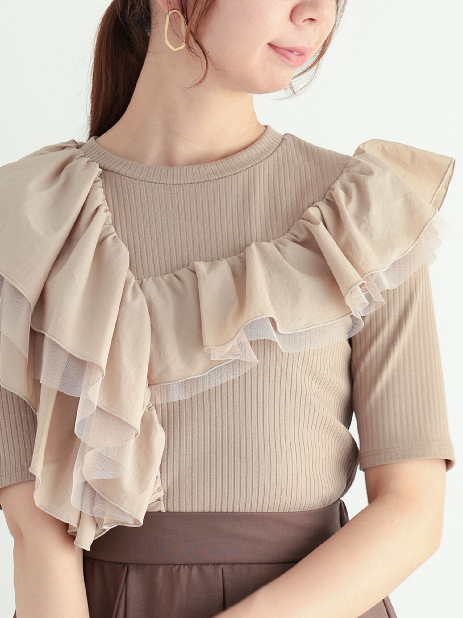 Te chichi TERRASSE/フリンジニット(ニット・セーター) | CAN ONLINE SHOP