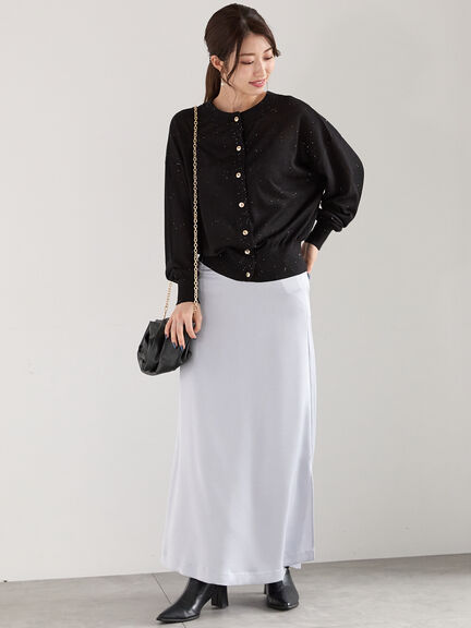 スパンコール2wayニット（グレー/ブラック/ブラウン）｜Te chichi（テチチ）通販