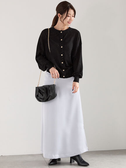 スパンコール2wayニット（グレー/ブラック/ブラウン）｜Te chichi（テチチ）通販