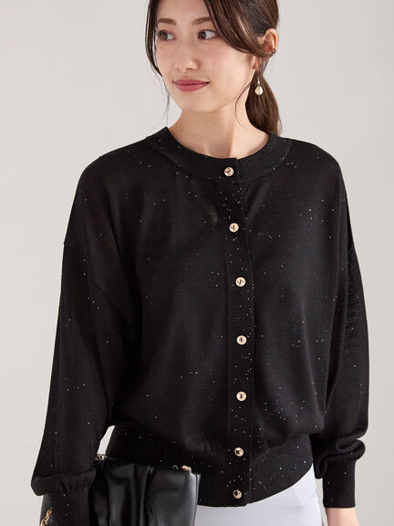 スパンコール2wayニット（グレー/ブラック/ブラウン）｜Te chichi（テチチ）通販