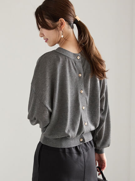 スパンコール2wayニット（グレー/ブラック/ブラウン）｜Te chichi（テチチ）通販