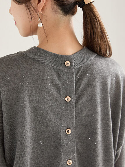 スパンコール2wayニット（グレー/ブラック/ブラウン）｜Te chichi（テチチ）通販