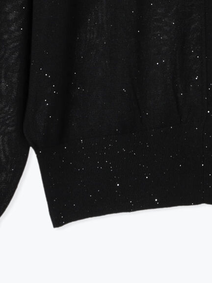 スパンコール2wayニット（グレー/ブラック/ブラウン）｜Te chichi（テチチ）通販