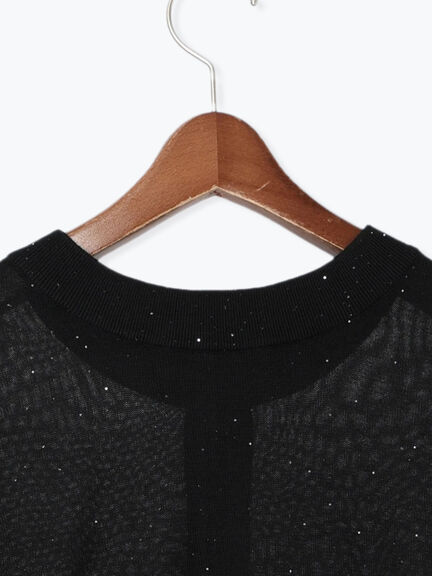 スパンコール2wayニット（グレー/ブラック/ブラウン）｜Te chichi（テチチ）通販