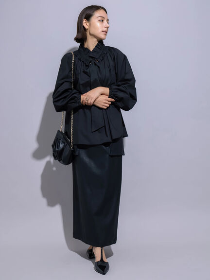 モチーフチェーンショルダーバッグ（シルバー/ブラック）｜Te chichi（テチチ）通販