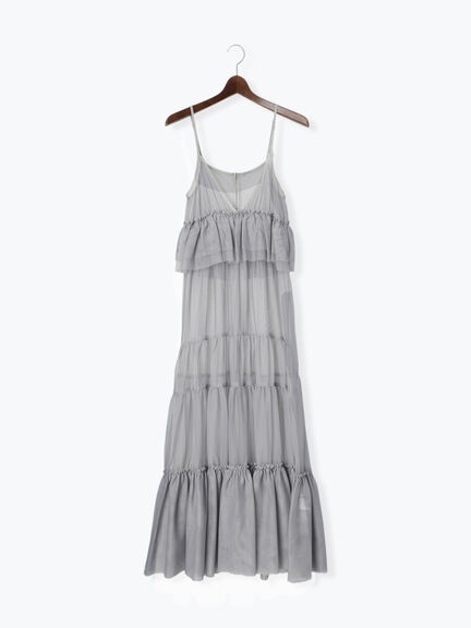 前後2WAYレイヤードキャミワンピース（オフホワイト/グレー/ブラック）｜Te chichi（テチチ）通販