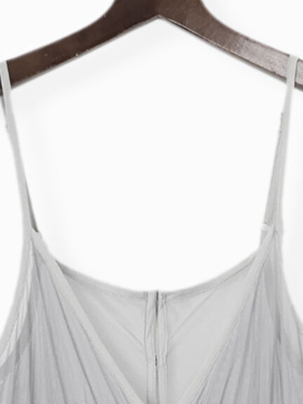 前後2WAYレイヤードキャミワンピース（オフホワイト/グレー/ブラック）｜Te chichi（テチチ）通販