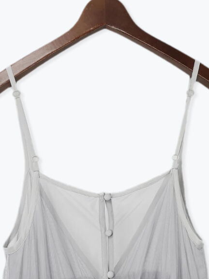 前後2WAYレイヤードキャミワンピース（オフホワイト/グレー/ブラック）｜Te chichi（テチチ）通販